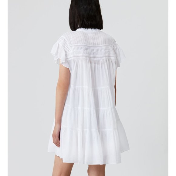 Marant Etoile royal blue Lanikaye mini dress with matching camisole - Picture 5 of 9